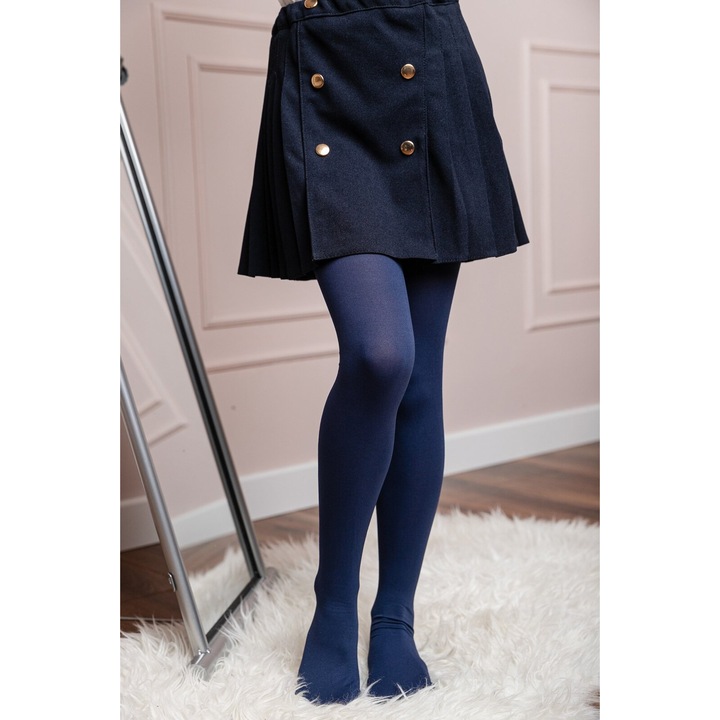 Детски чорапогащник Terri Calenta, Тъмносин