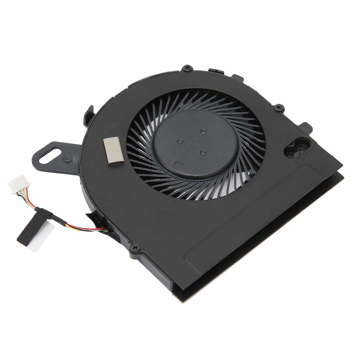Jormftte CPU ventilátor Inspiron 15-höz, 4 tűs, fém, DC 5V