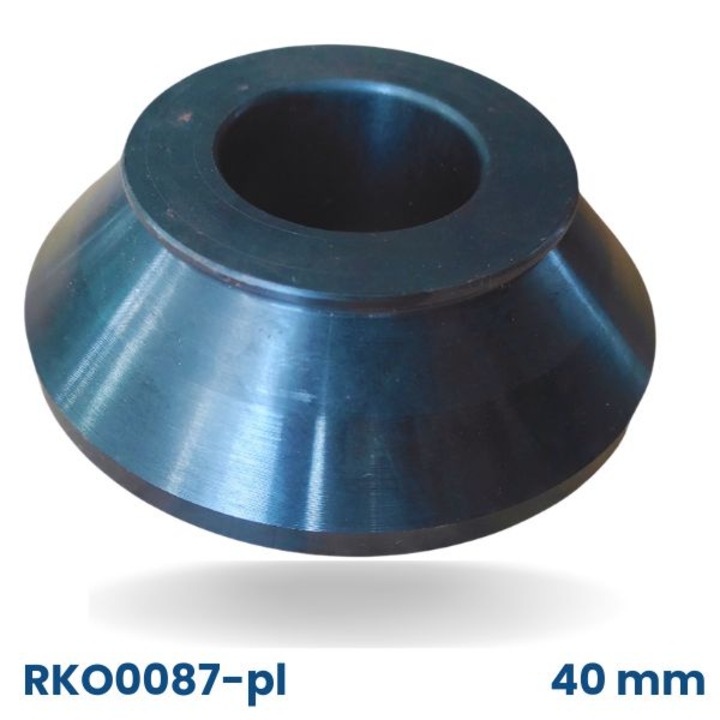 Központosító alkatrész, 40mm, AZ, kiegyensúlyozókhoz, acél, méretek 7x10,5x3,2 cm