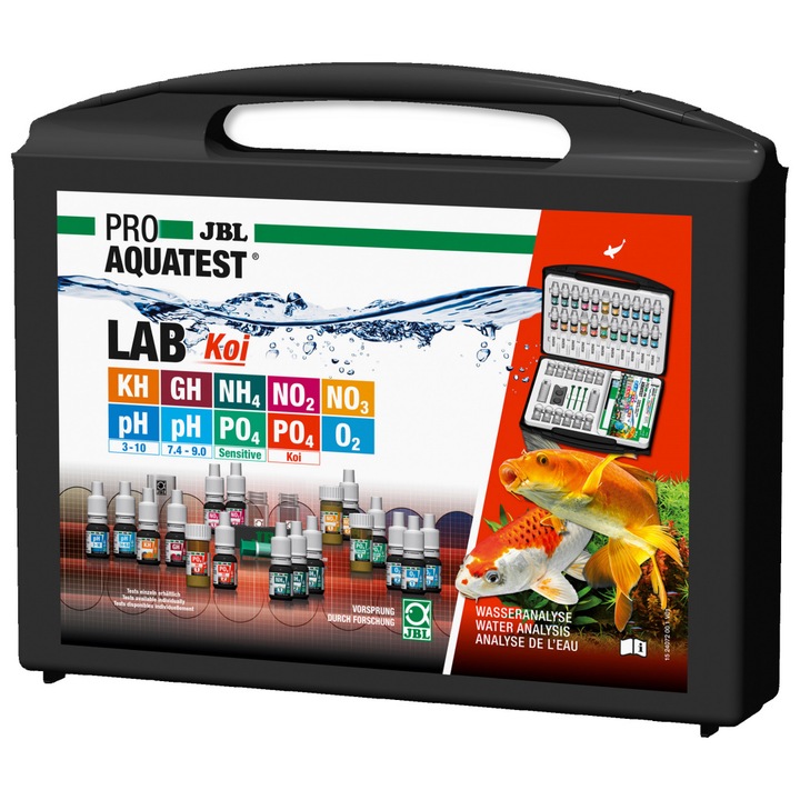 JBL ProAqua Test Lab Комплект за тестване на водата в езерото с кои