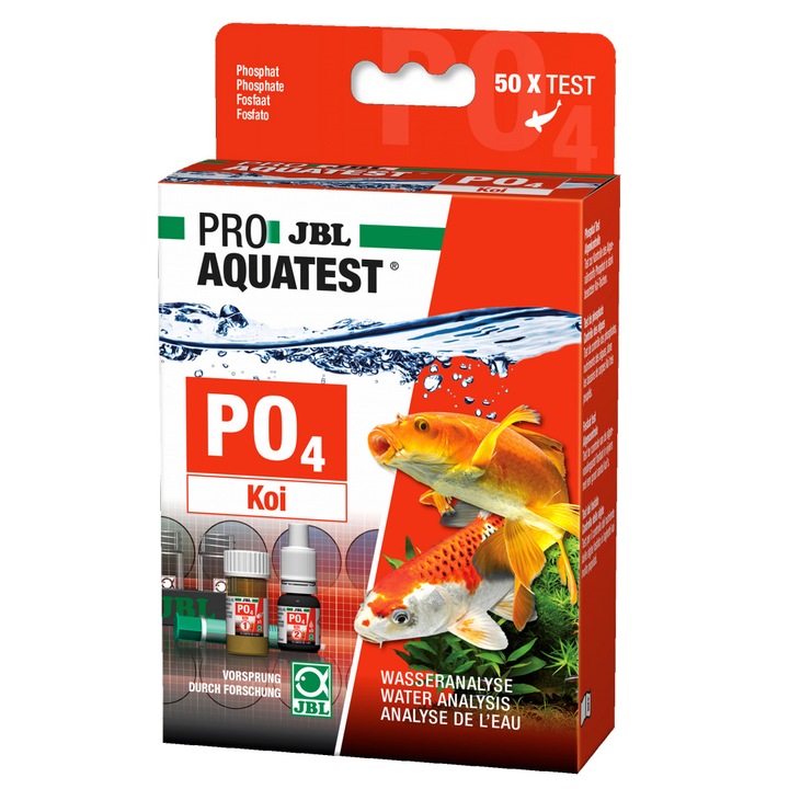 Tóvíz teszt JBL PRO AQUATEST PO4 Phosphate Koi