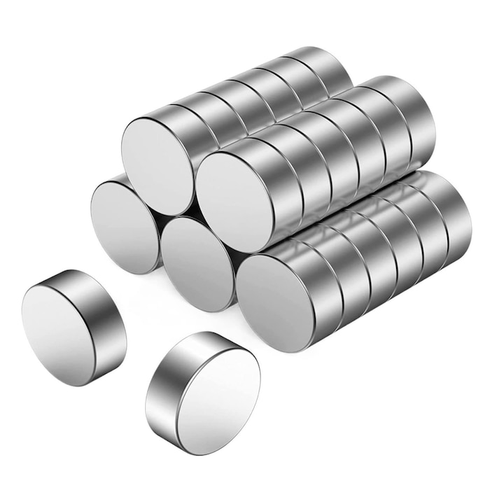 BladePRO lemezes neodímium mágnes 6 x 1 mm, 10 darabos készlet, az ideális megoldás hobbihoz és kézműves foglalkozásokhoz
