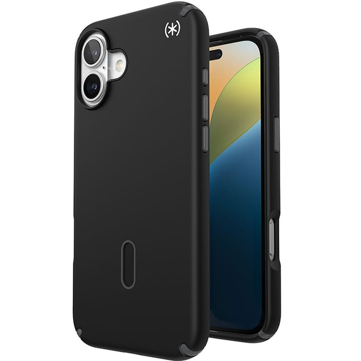 Speck Presidio2 Pro ClickLock & MagSafe tok, iPhone 16 Plus készülékhez, fekete