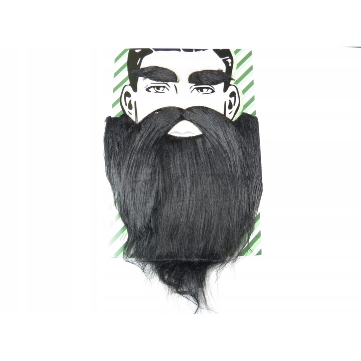 Masca carnaval, Tropic, negru