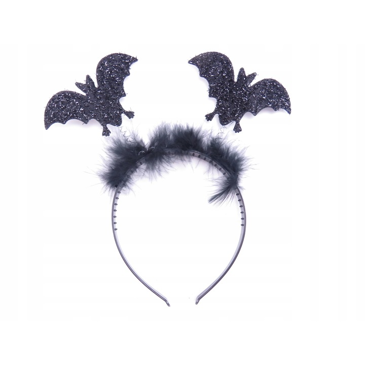 Gyerek Halloween fejpánt, fekete, univerzális méretű, Disney Princess