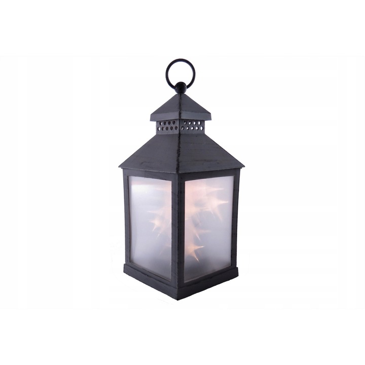 LED фенер, пластмасов, 24см