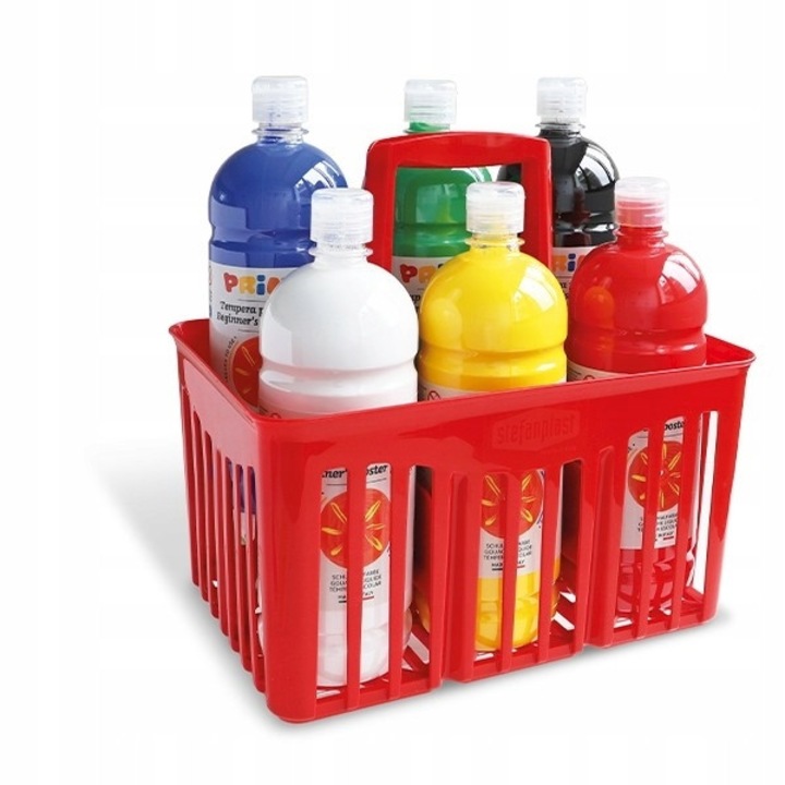 PRIMO комплект темперни акварели 6 цвята, 1000 мл, за хвърляне, за начинаещи