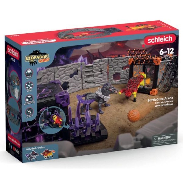 Арена Schleich: Battlecave, Lava vs Shadow 42673, TM Toys