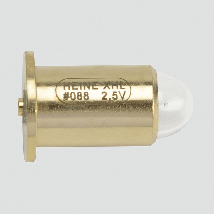 Lampa Alogonou Xenon Heine XHL 2.5V, pentru aparatura medicala, autentica
