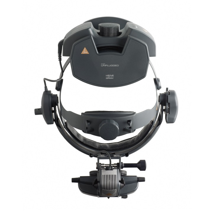 Oftalmoscop indirect wireless Heine, negru