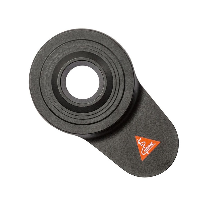 Adaptor dermatoscop, HEINE, Delta One/30, Pentru Smartphone, Negru
