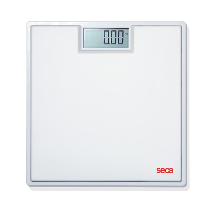 Телесен кантар SECA 803 Clara, LCD екран, бял