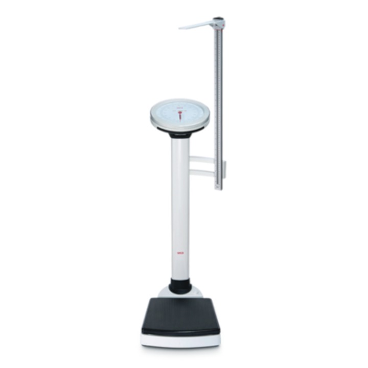 Кантар Seca 755 с DMS диск, Механичен, капацитет 160 кг, размери 360x1000x628 mm, медицинска употреба