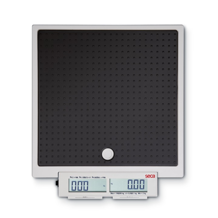 Кантар за под SECA 878, Дигитален, максимален капацитет 200 кг, 321x61x362 mm