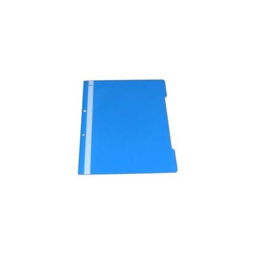 Dosar plastic Noki A4 cu sina si perforatii, albastru