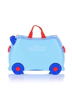 Trunki Geanta de voiaj ride-on albastru azur George Trunki Geanta de voiaj ride-on albastru azur George
