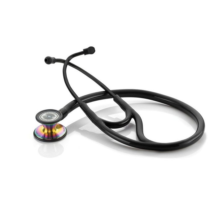 Stetoscop, ADC USA, Adscope 601 Cardiac, 2 diafragme, Inox, 71cm