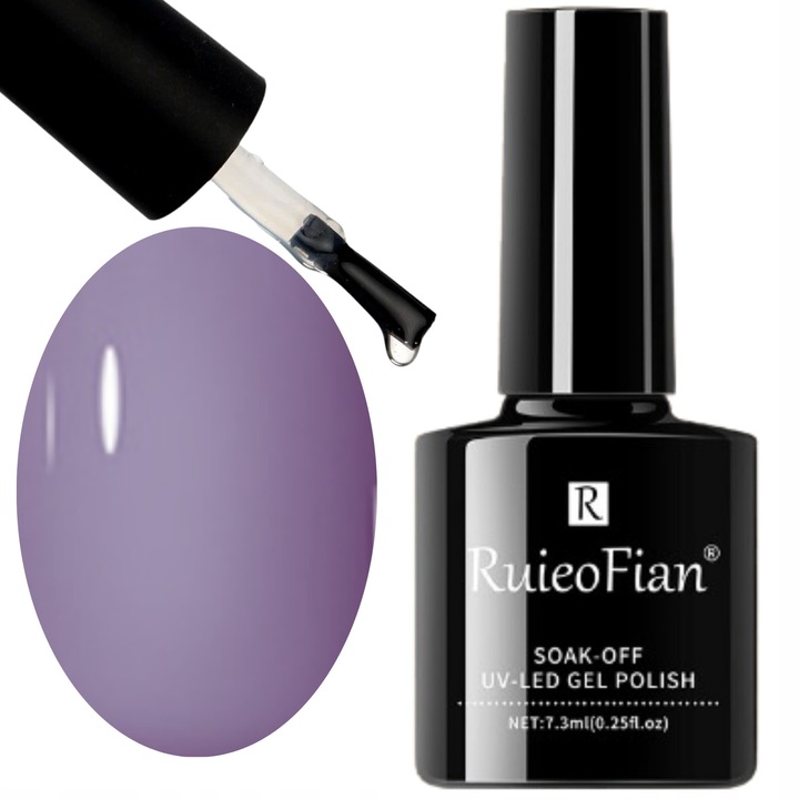 Misty Purple hibrid körömlakk, OnlyU, 7,3 ml, UV kötés, 30-60 mp, lila