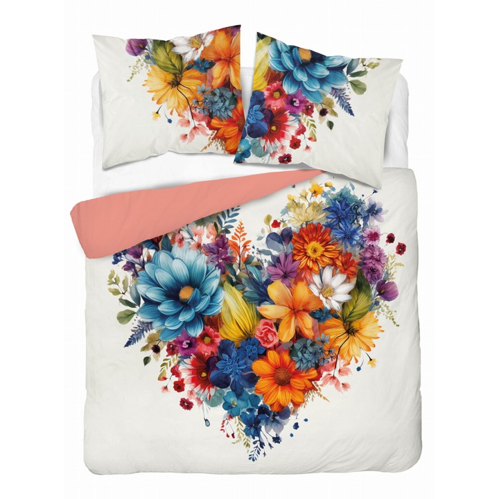 Detexpol Holland Collection ágyneműgarnitúra, 160x200cm, 70x80cm, tarka