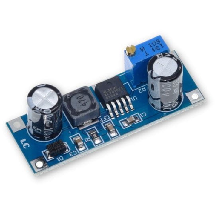 Convertor, XL7015, DC-DC, regulator de tensiune, eficienta ridicata, 44 x 16 x 15 mm