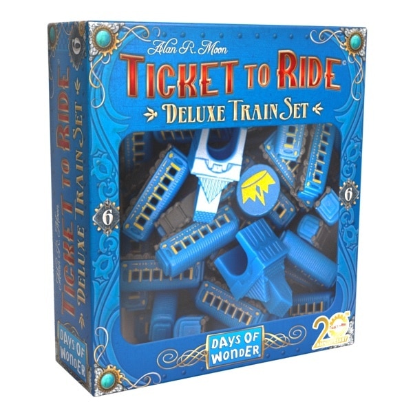 Display - 20th Anniversary Deluxe train set, Ticket to ride - eMAG.ro
