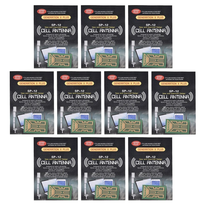 Jelerősítő matricák, Enforose, kompakt, hordozható, ragasztható kivitel