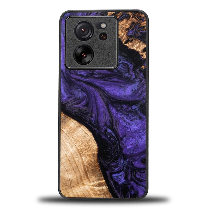 Уникален калъф Bewood за Xiaomi 13T / 13T Pro, лилав