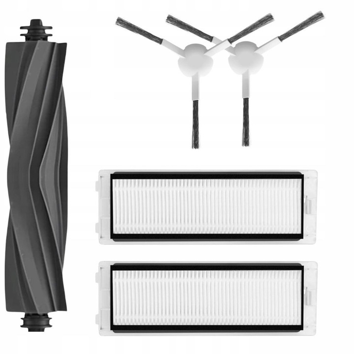 Set Inlocuire Filtru si Perii Aspirator AreoSe, pentru Dreame L10/L10S Ultra si Xiaomi Robot Vacuum, Plastic, 1 x Kit Accesorii
