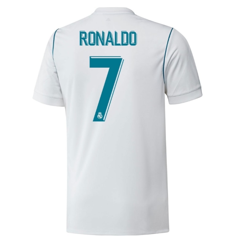 Ronaldo Tricou Real Madrid Home Cristiano #7 Retro 20172018, XL