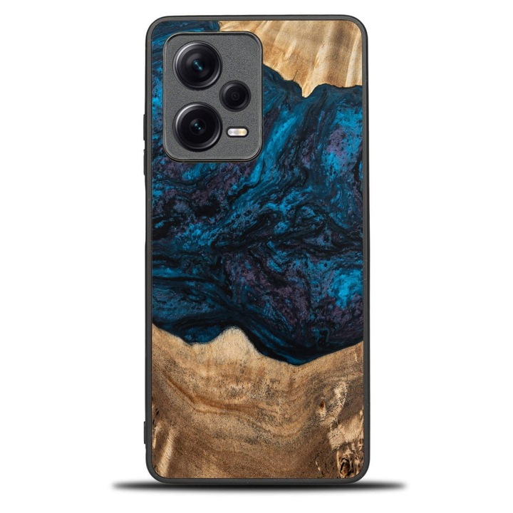 Husa Bewood Unique Planets pentru Xiaomi Redmi Note 12 5G, Neptun