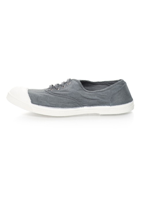 Bensimon, Tenisi gri din panza, Gri, 45