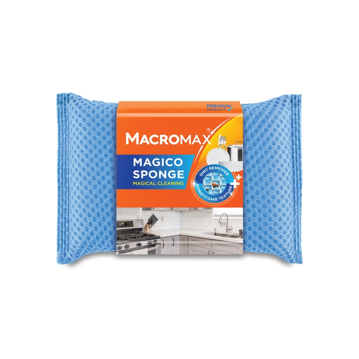 Гъба за миене на съдове MACROMAX Magico, 1 бр