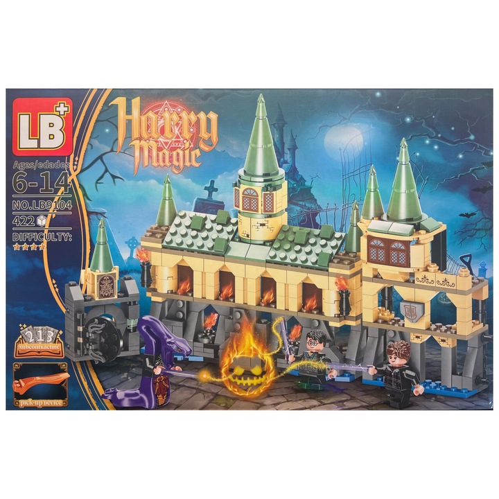 OEM Harry Magic Titkok Kamrája Építőkészlet, 422 darab, 6+ év, többszínű