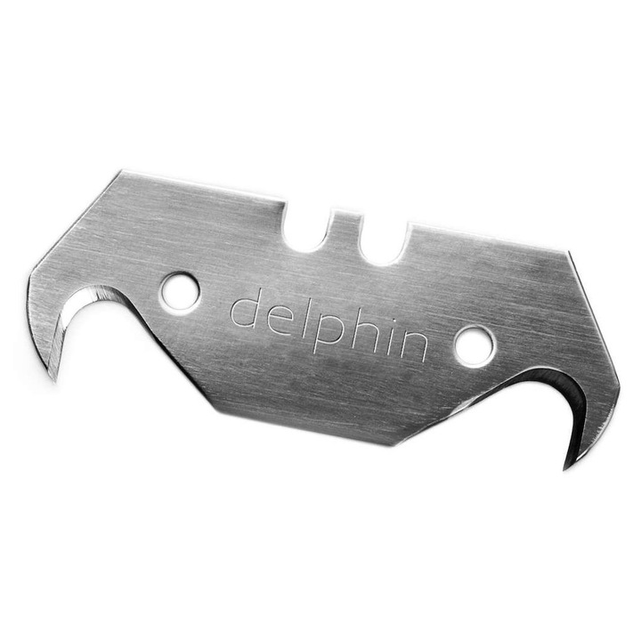 Set 10 lame cioc mic Delphin 18mm negre