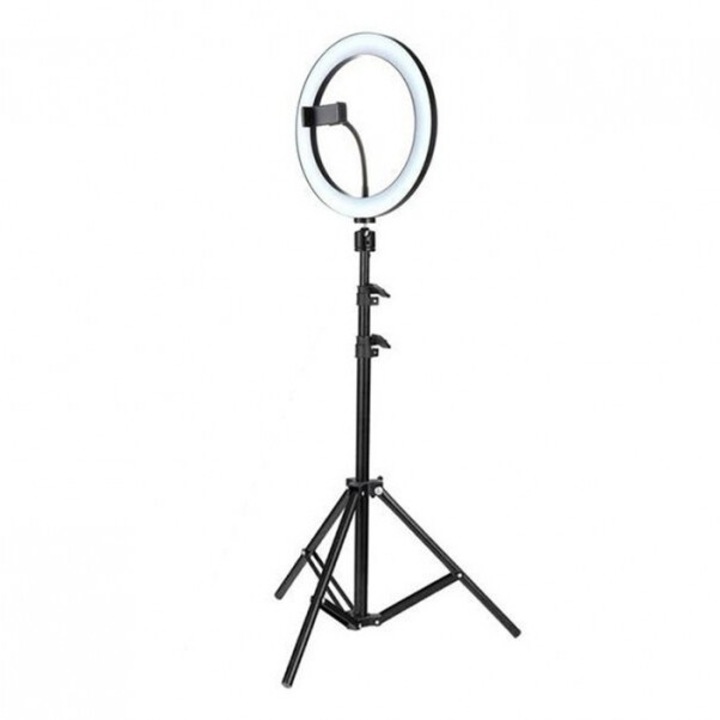 Inel foto cu trepied, 45cm, pentru make up artisti, cosmetica