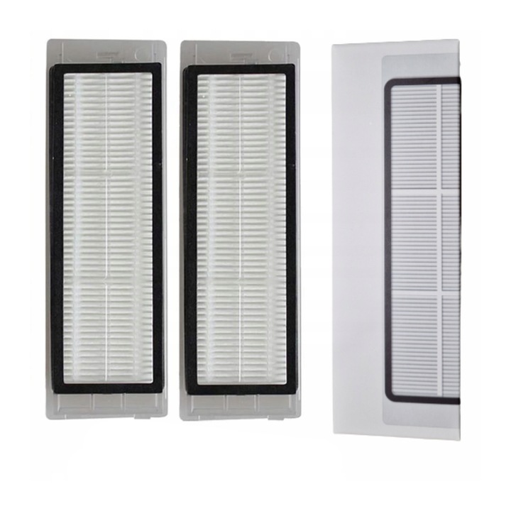 Szűrőkészlet cseréje porszívóhoz, Roborock E25/E35/S6/S5/S50/S5 Max/S6 Maxv, szintetikus szálak, kiváló minőség, szilárd kivitelezés garantálja a hosszú távú tartósságot, kiváló minőségű anyagok, 2 darab
