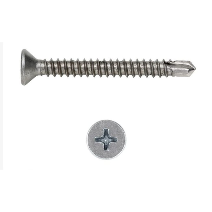 Surub autoforant cap inecat 5.5x32 mm - 250buc/cutie