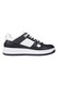 Tommy Jeans, Pantofi sport de piele si piele ecologica, Negru, Alb optic, 44