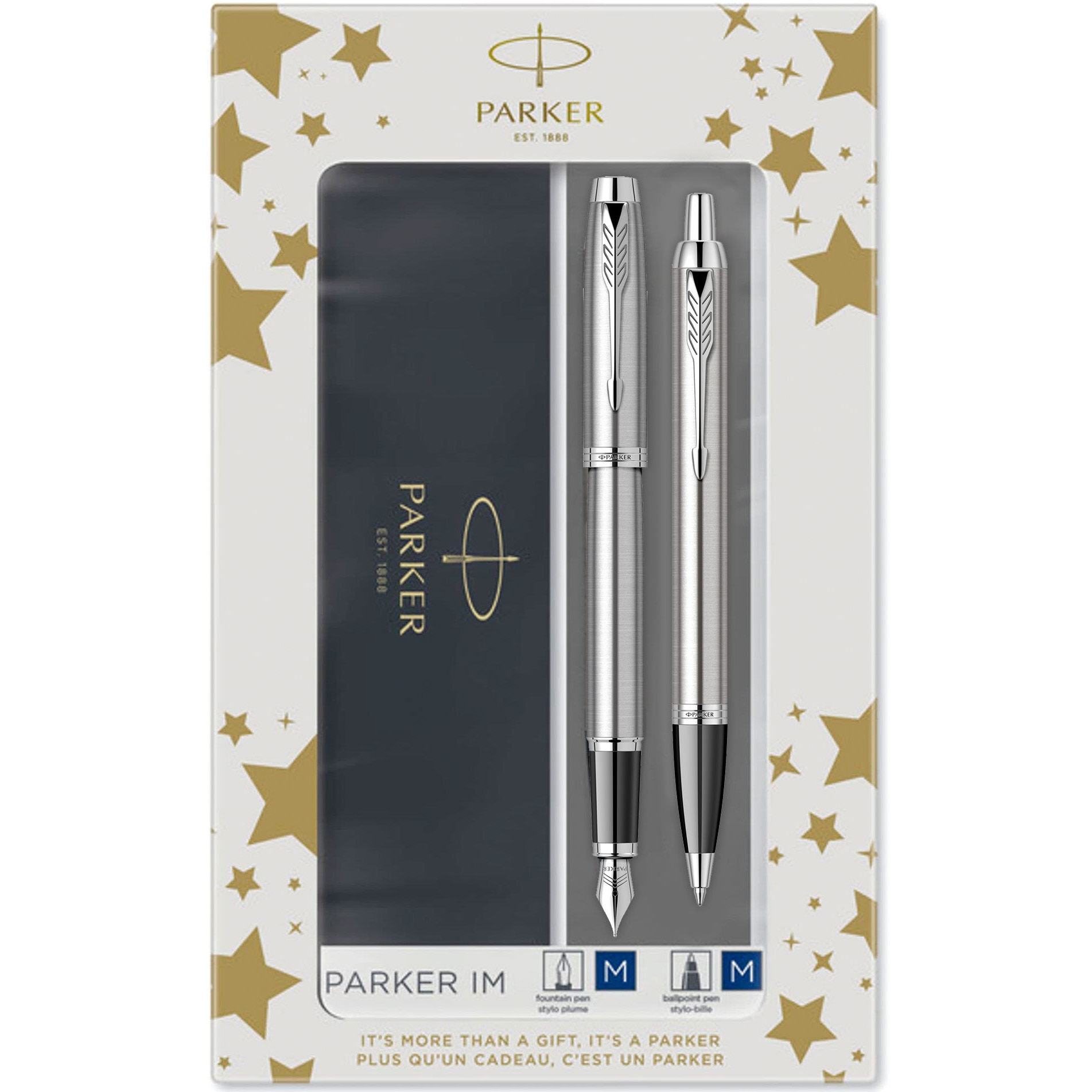 Set Parker Stilou + Pix IM Royal lac negru CT in cutie cadou cu