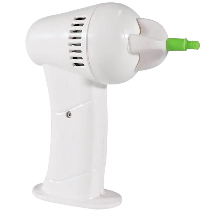 Aparat de curatat ceara din urechi, SDEPOT®, alb