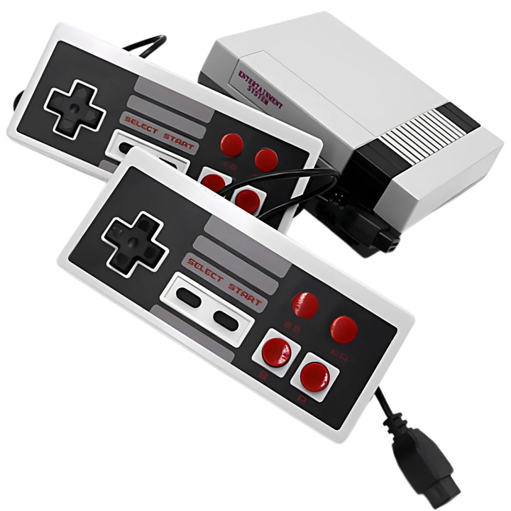 Consola retro SDEPOT®, cu 620 de jocuri incluse, 4 butoane