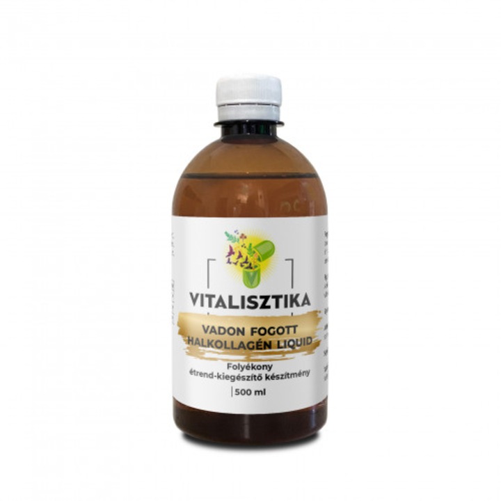 Colagen lichid premium din peste salbatic Vitalisztika 500 ml