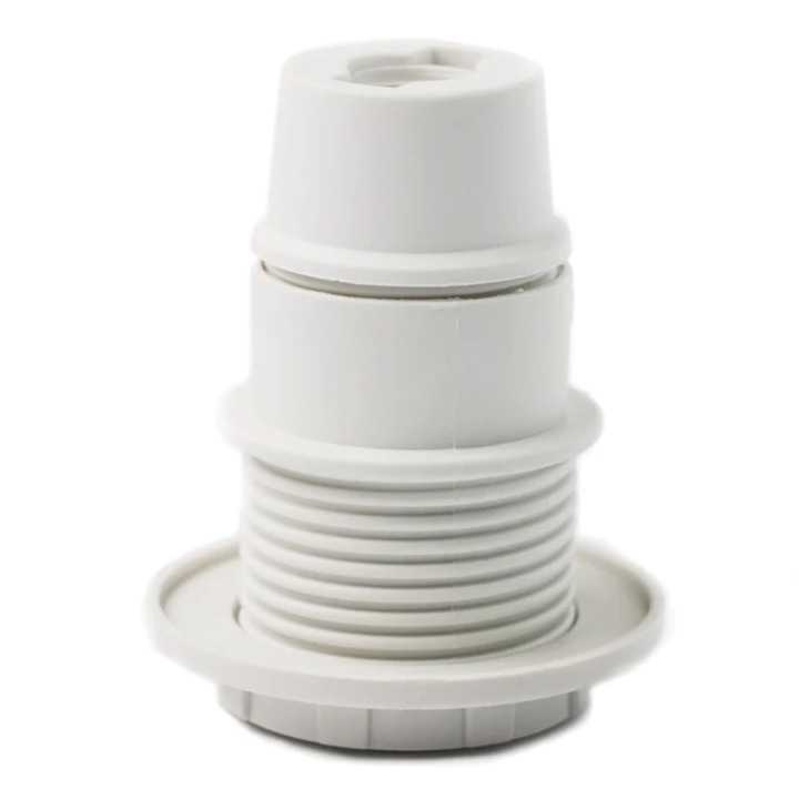 Dulie E14 Lohuis, polimer, cu inel, alba