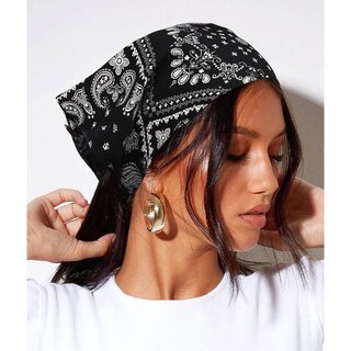 Set Di 5 Bandane In Poliestere – Motivo Paisley – Fascia Multiuso Asciugatura Rapida Per Uomo E Donna