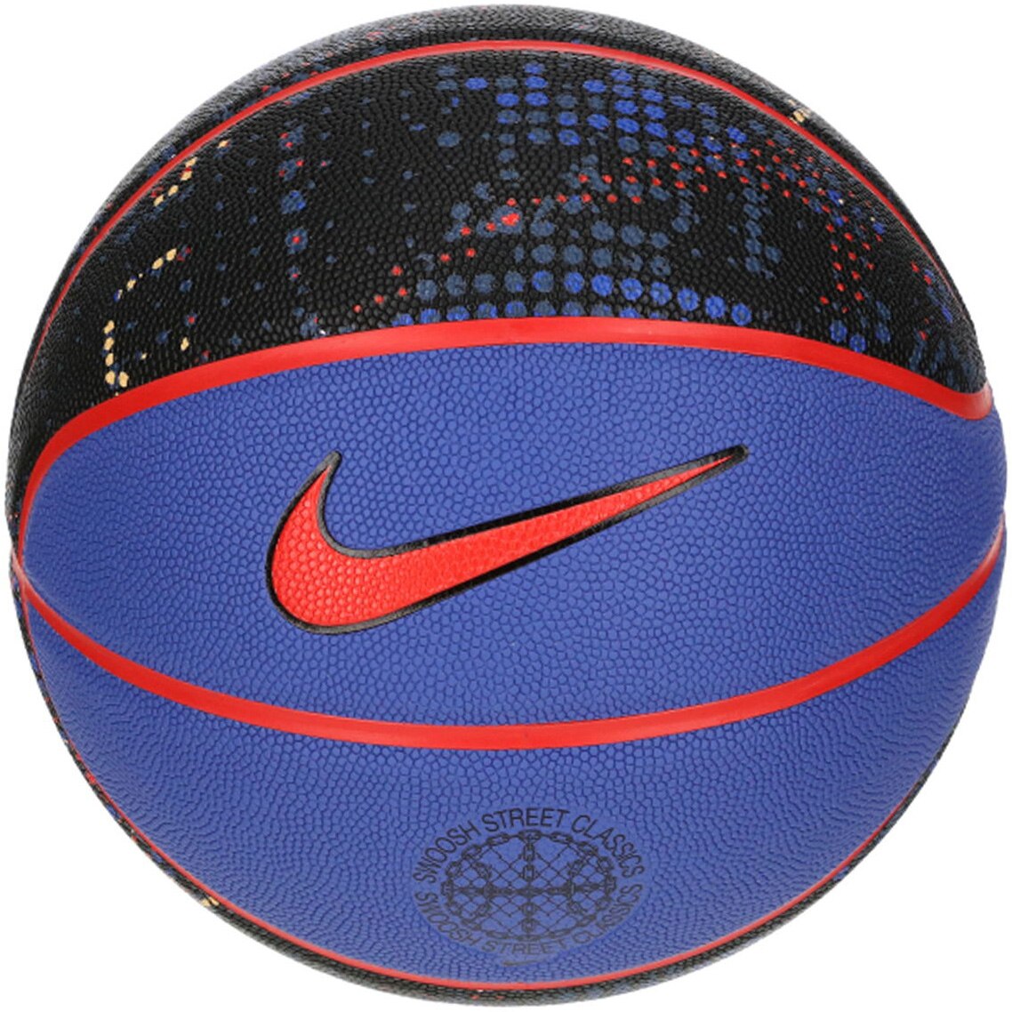 Minge baschet Nike Basketball 8P Prm Energy Deflated A, marime 7, albastru/rosu