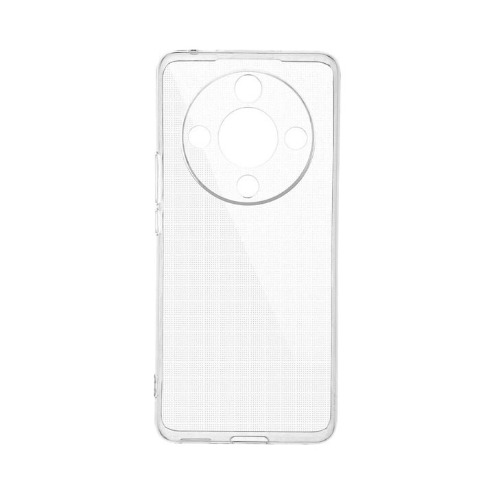 Husa de protectie Atlas Gia compatibila cu Oppo Reno 12F 5G Transparent Slim, Anti zgarieturi, Anti soc, cu margini ridicate pentru protectia ecranului si a camerei