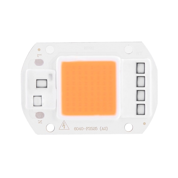 Jormftte LED növénytermesztő lámpa, teljes spektrum, 50W, 220V, 1200lm