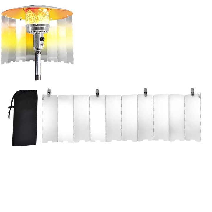 Jormftte teraszfűtés reflektor, 84x24cm, alumínium, könnyen telepíthető, megnövelt hatékonyság