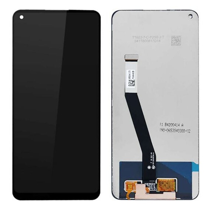 Display compatibil Xiaomi Redmi Note 9, LCD, Ecran Tactil, Negru