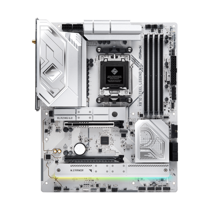 Placa de baza ASROCK X870 STEEL LEGEND WIFI, Socket AM5, Wi-Fi 7, PCIe 5.0